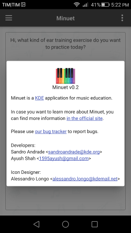 Minuet 0.2: massive refactoring and Android version available