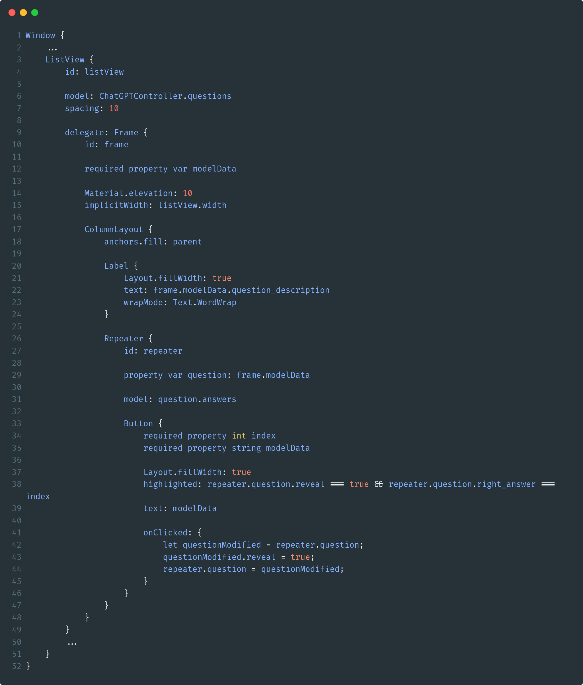 Integrating ChatGPT in Qt Applications