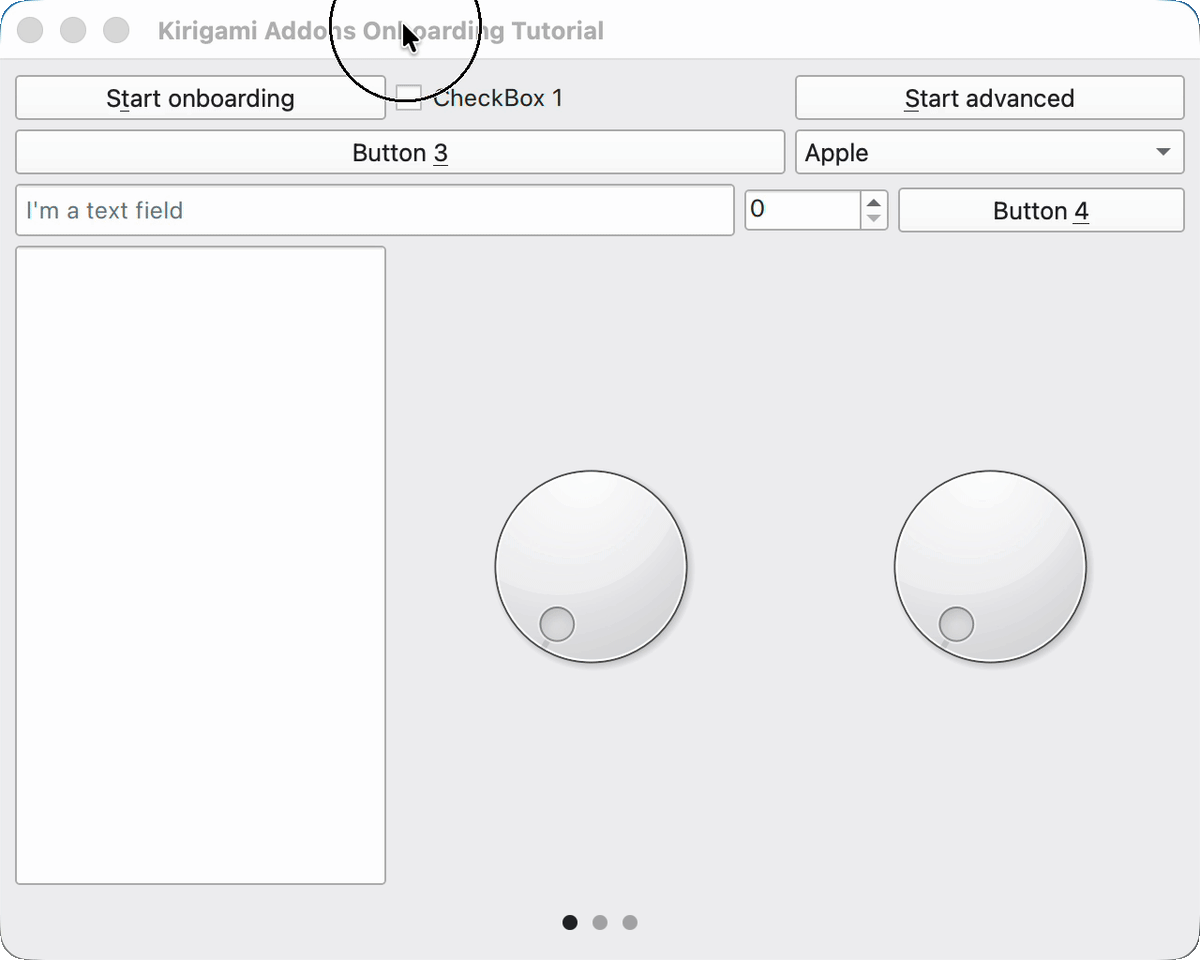 Kirigami-Addons' onboarding tutorial